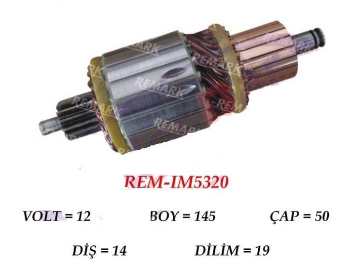 Marş Kollektörü 12v 14diş Renault Mercedes Audi Vw Nissan Seat | Remark Im5320