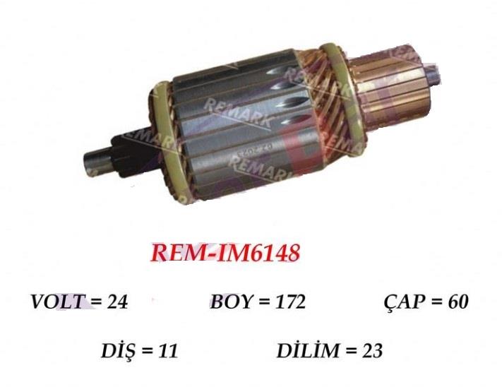 Marş Kollektörü 24v 11diş Hino 390hp 700fe1e K13c K13d Fr1e | Remark Im6148