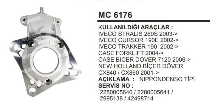 Pinyon Kapağı İveco Cursor 190e Case Forklift | Remark Mc6176