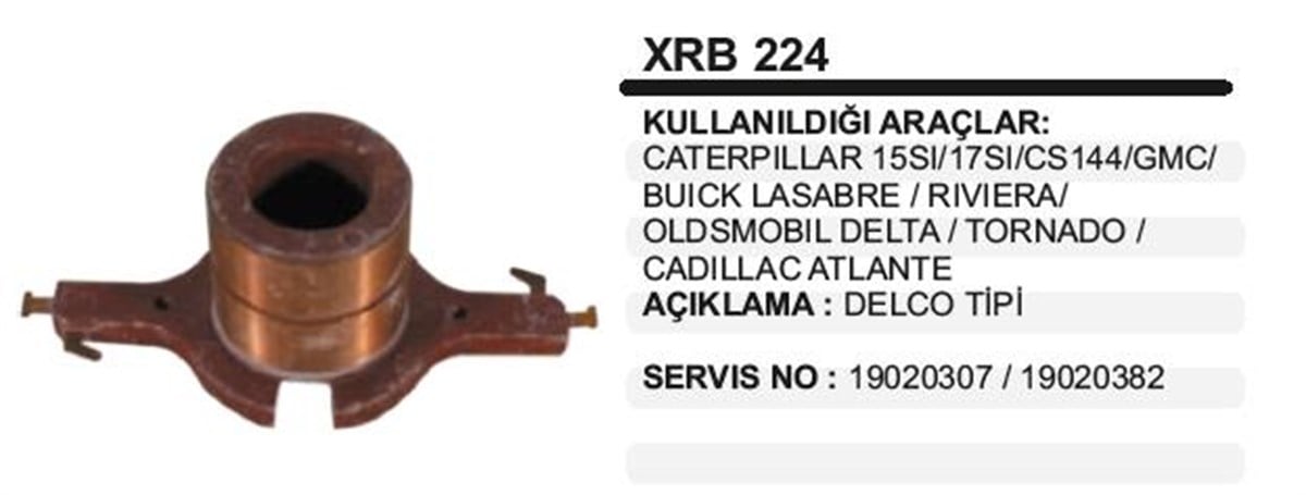 Rotor Bakırı Delco Tipi | Ith Xrb224