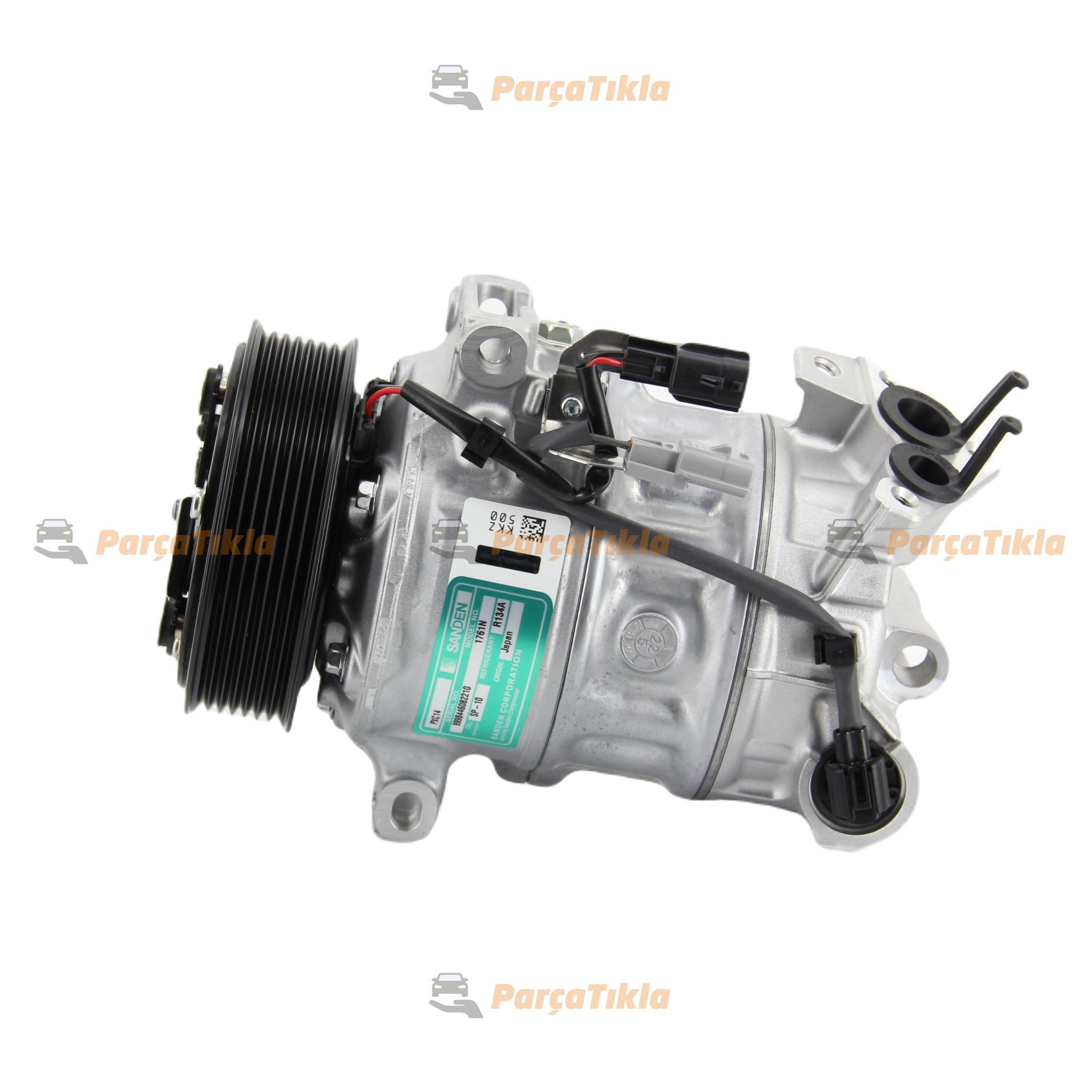 Klima Kompresör 7pk Renault Fluence Kadjar Megan5 Clio5 900ve 1000 Motor Megan3 Estate Nissan Xtrail 2.0 Captur Scenic 813382 | Sanden 1761