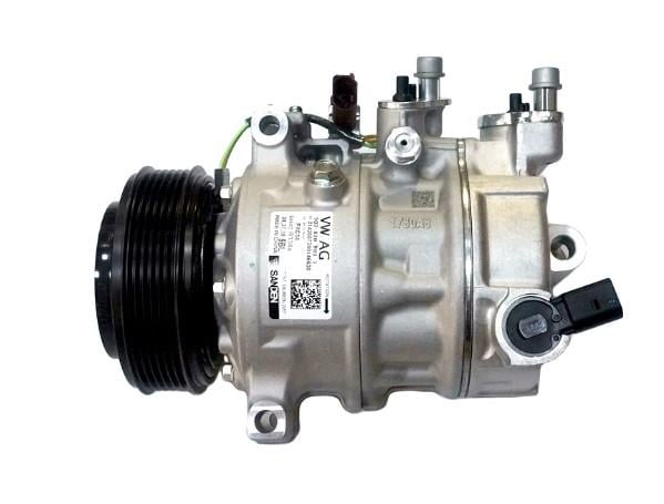 Klima Kompresör 12v 6pk 110mm Audi A3 A4 A5 Q5 Seat Leon Skoda Octavıa Vw Golf Vııı 3q0816803d Dcp02098 8t0260805f | Sanden 5qd820803j