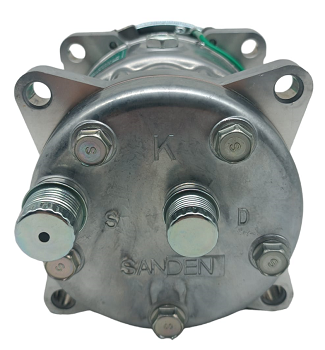 Klima Kompresör 24v 5h14 10pk Arkadan Çıkış İnce Kalın A.ç.ı.k | Sanden 6648