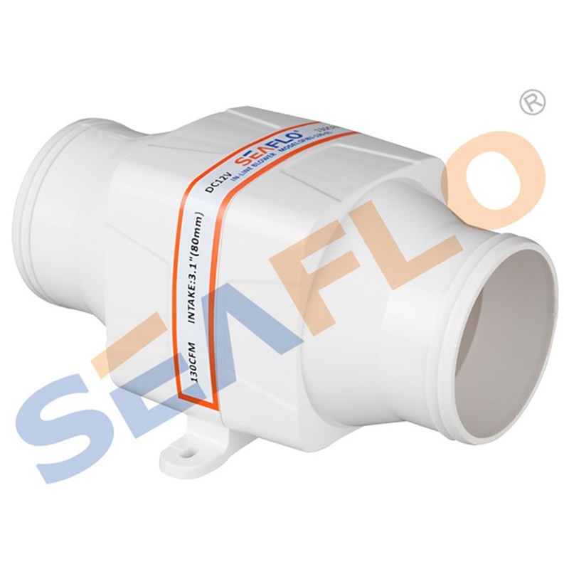 12v--75mm--seaflo Blower  Sr10510  Kurye Aracları İçin |