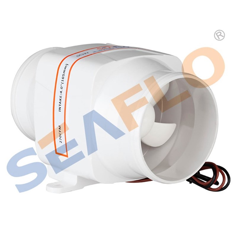 12v--75mm--seaflo Blower  Sr10510  Kurye Aracları İçin |