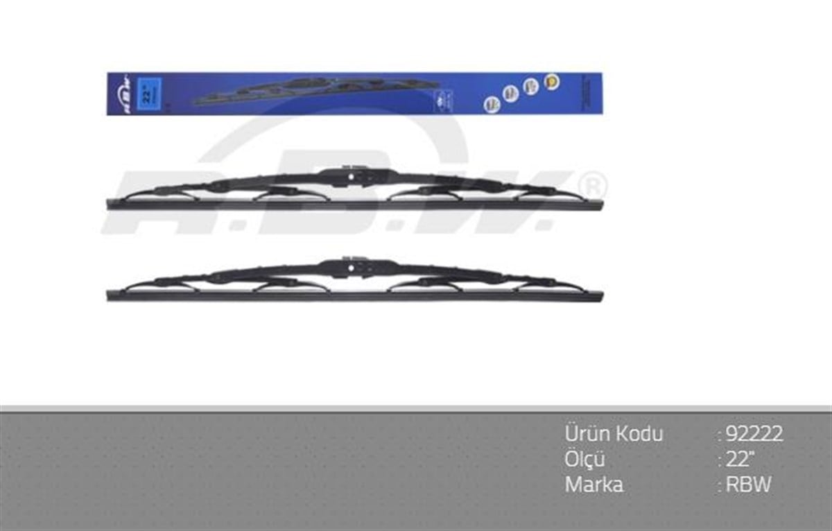 Silecek Süpürgesi 55cm Ford Adet | Rbw 92222