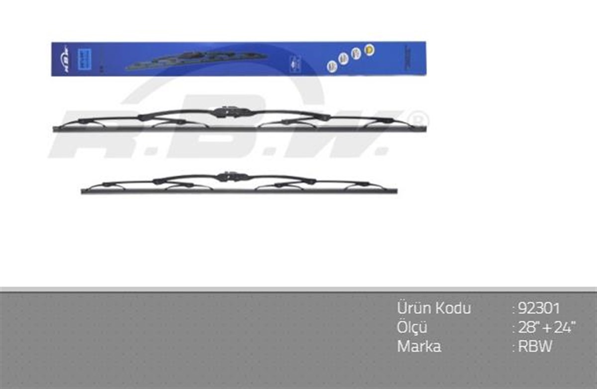 Silecek Süpürgesi 60cm-70cm Ford Transit V184 V347 | Rbw 92301