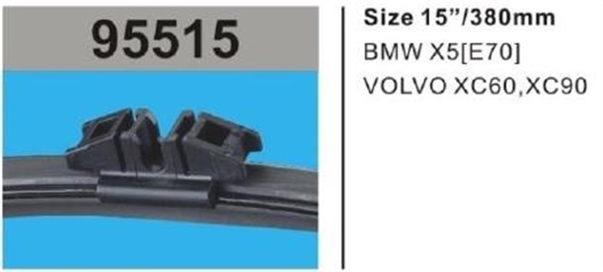 Silgi Süpürgesi Arka 380mm X5-volvo Xc60 Xc90----95515 | Rbw 95515
