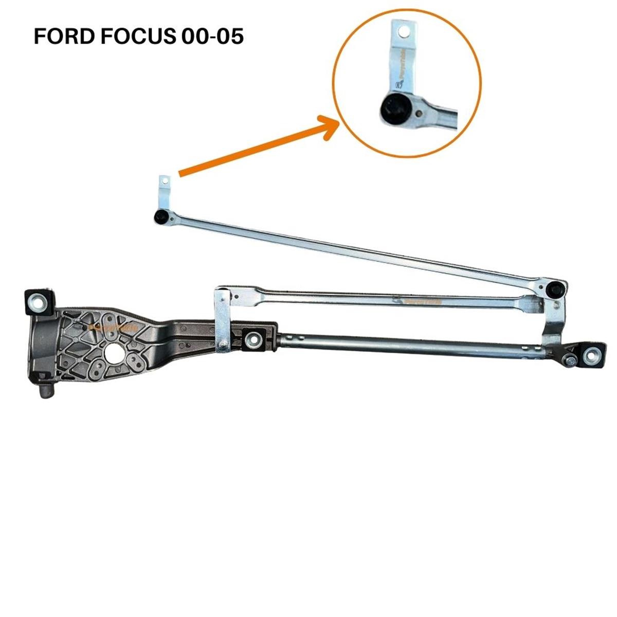 Silgi Mekanizması (motorsuz) Ford Focus1 2000 2005 5s4z17566a 5s4z 17566a !!! ( -yuvarlak Kısımdaki Görsele Dikkat- ) !!! | Martek Csmk139