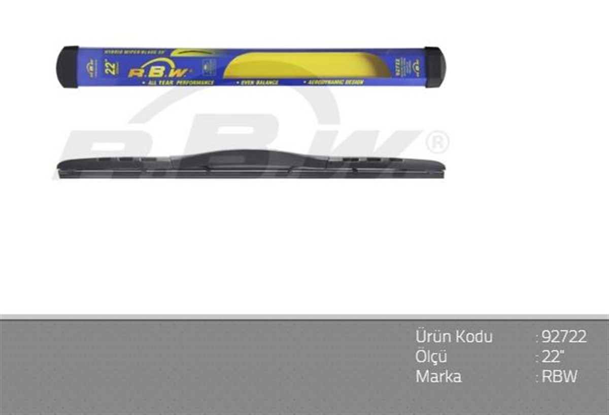 Silgi Süpürgesi 550mm Hybrid | Rbw 92722