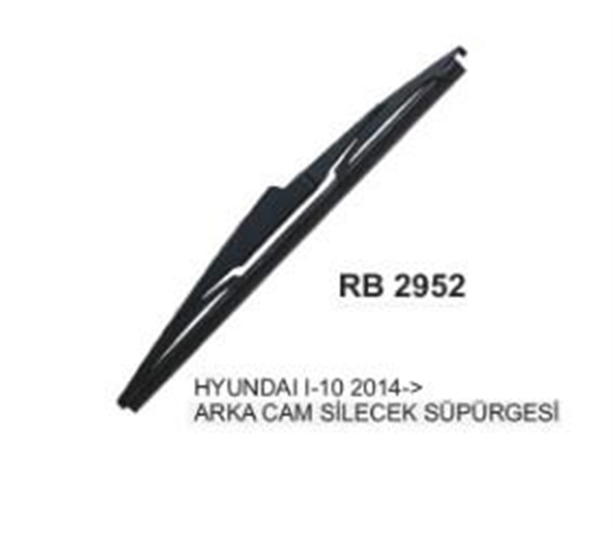 Silgi Süpürgesi Arka 275mm Hyundaı I10 14- | Raınbox Rb2952