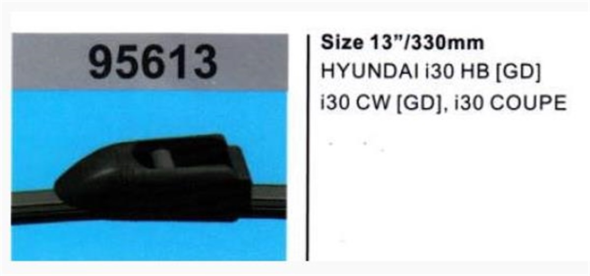 Silgi Süpürgesi Arka 330mm Hyundai İ30-2013-/95613 | Rbw 95613