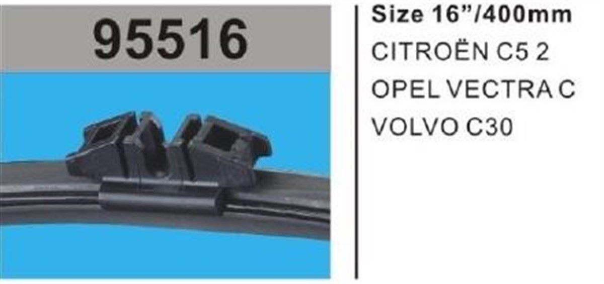 Silgi Süpürgesi Arka 400mm-c5 Vectra Volvo 0595516 | Rbw 95516