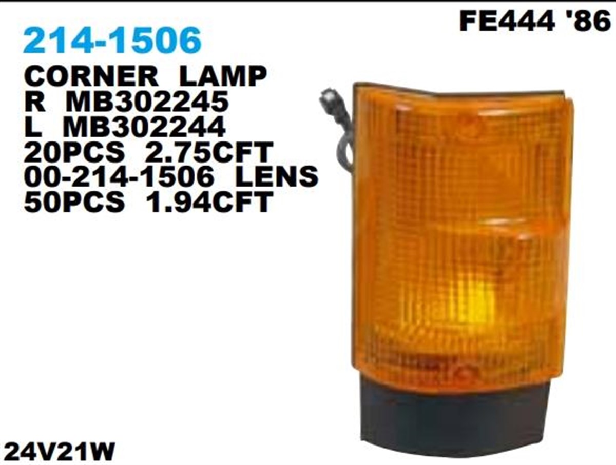 Sinyal Camı Mits.canter 90-97 Ön Sol----214-1506 | Depo 002141506l