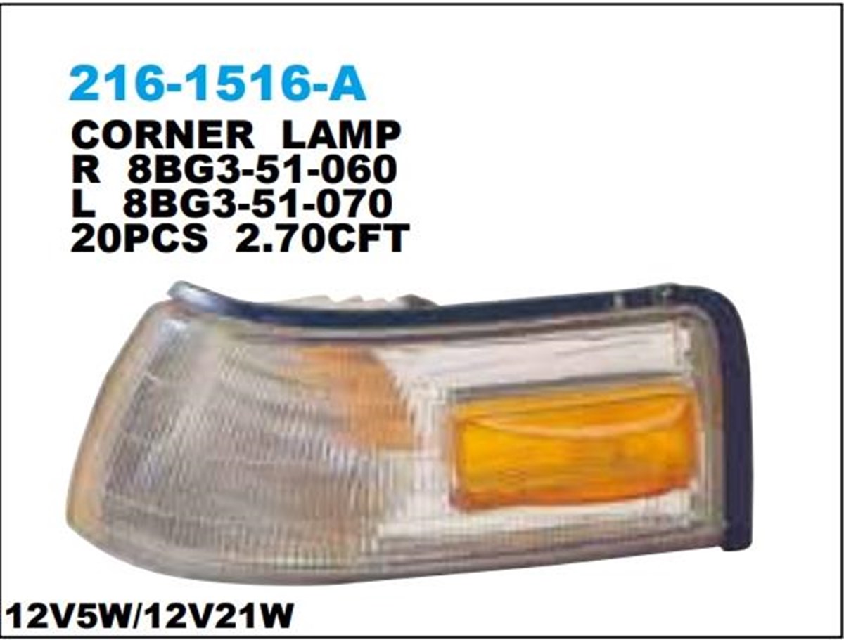 Sinyal Lambası 626 Ön Balonlu Sağ 88-91 216-1516 | Depo 2161516ra