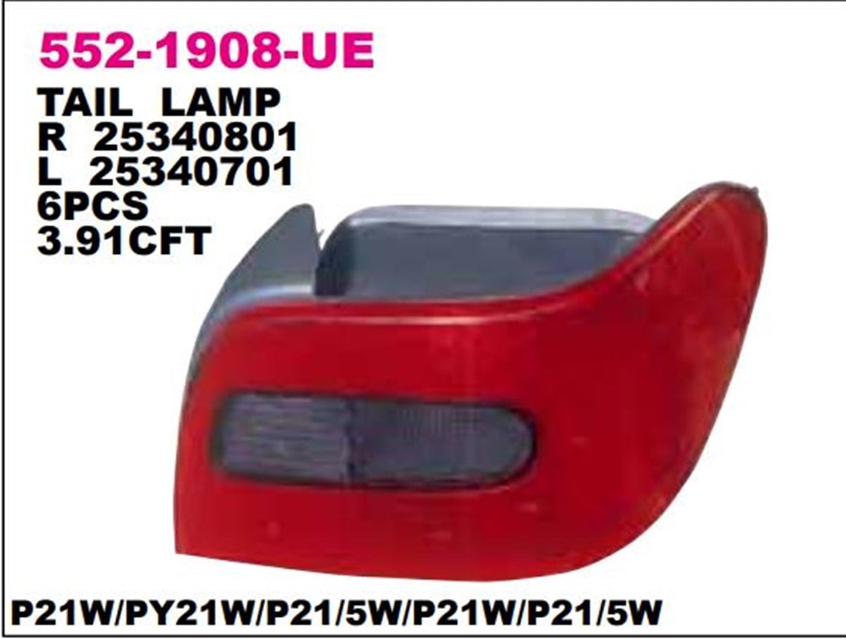 Sinyal Lambası Cıtroen Csara 97-sol-552-1908l-ue | Depo 5521908lue