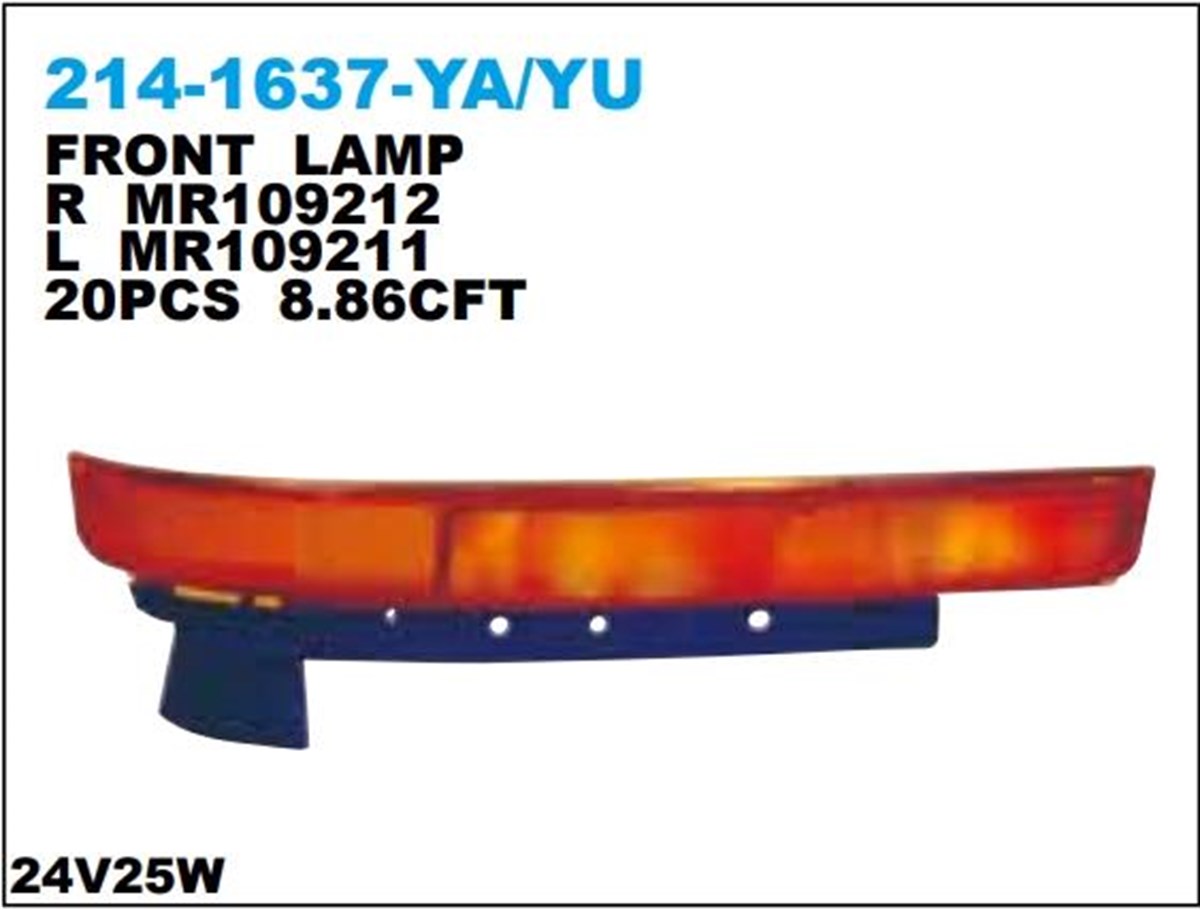 Sinyal Lambası Far Alt Mits.canter 94- Sağ | Depo 2141637rya