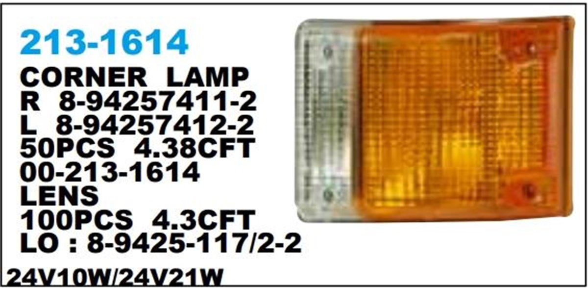 Sinyal Lambası Far Kenarı Isuzu Npr Em Sağ | Depo 2131614r3