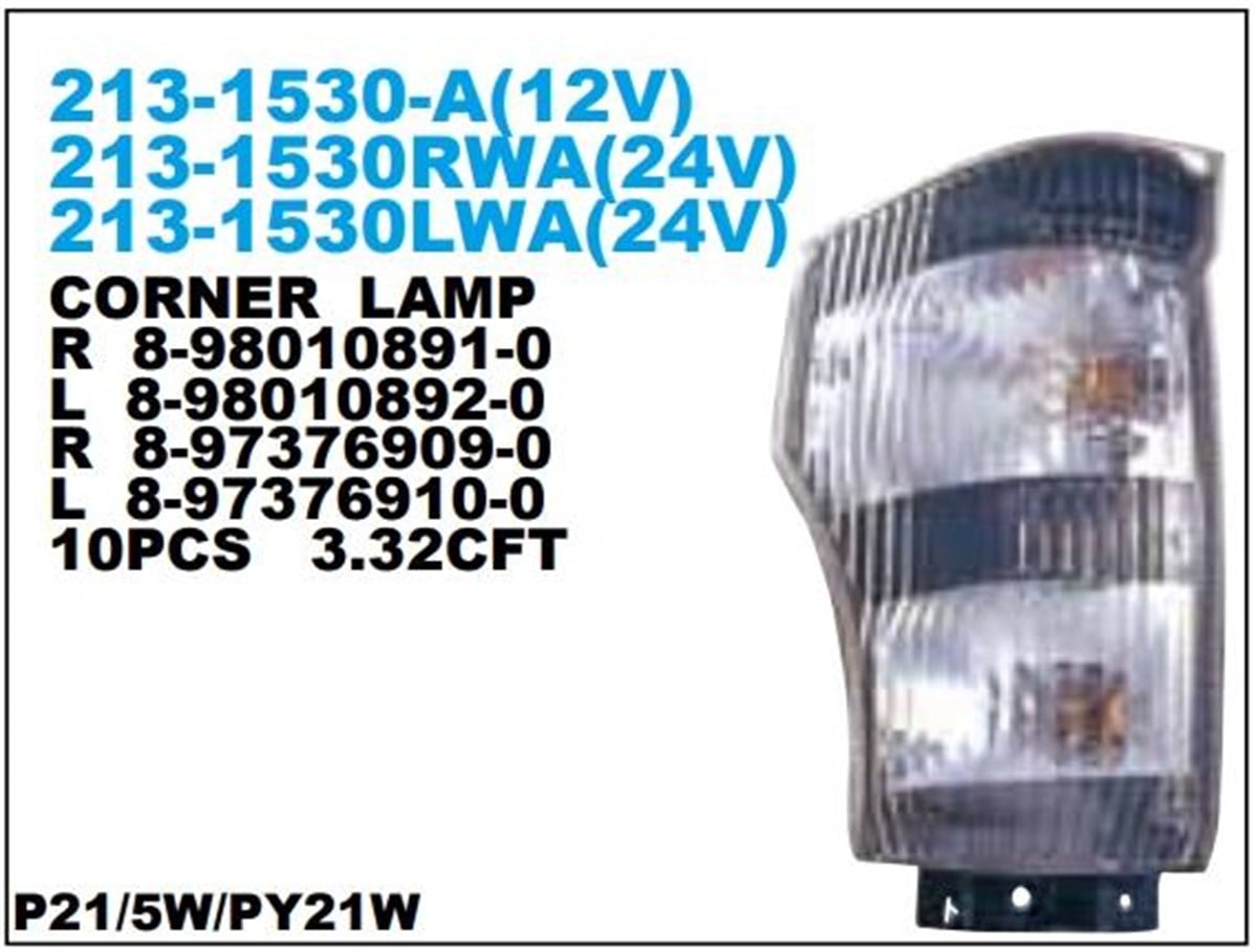 Sinyal Lambası Isuzu Npr Nhr 04- Sağ----213-1530r | Depo 2131530ra