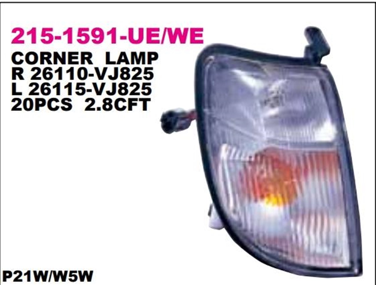 Sinyal Lambası Nissan D.22 97 Sol 215-1591l | Depo 2151591lwe