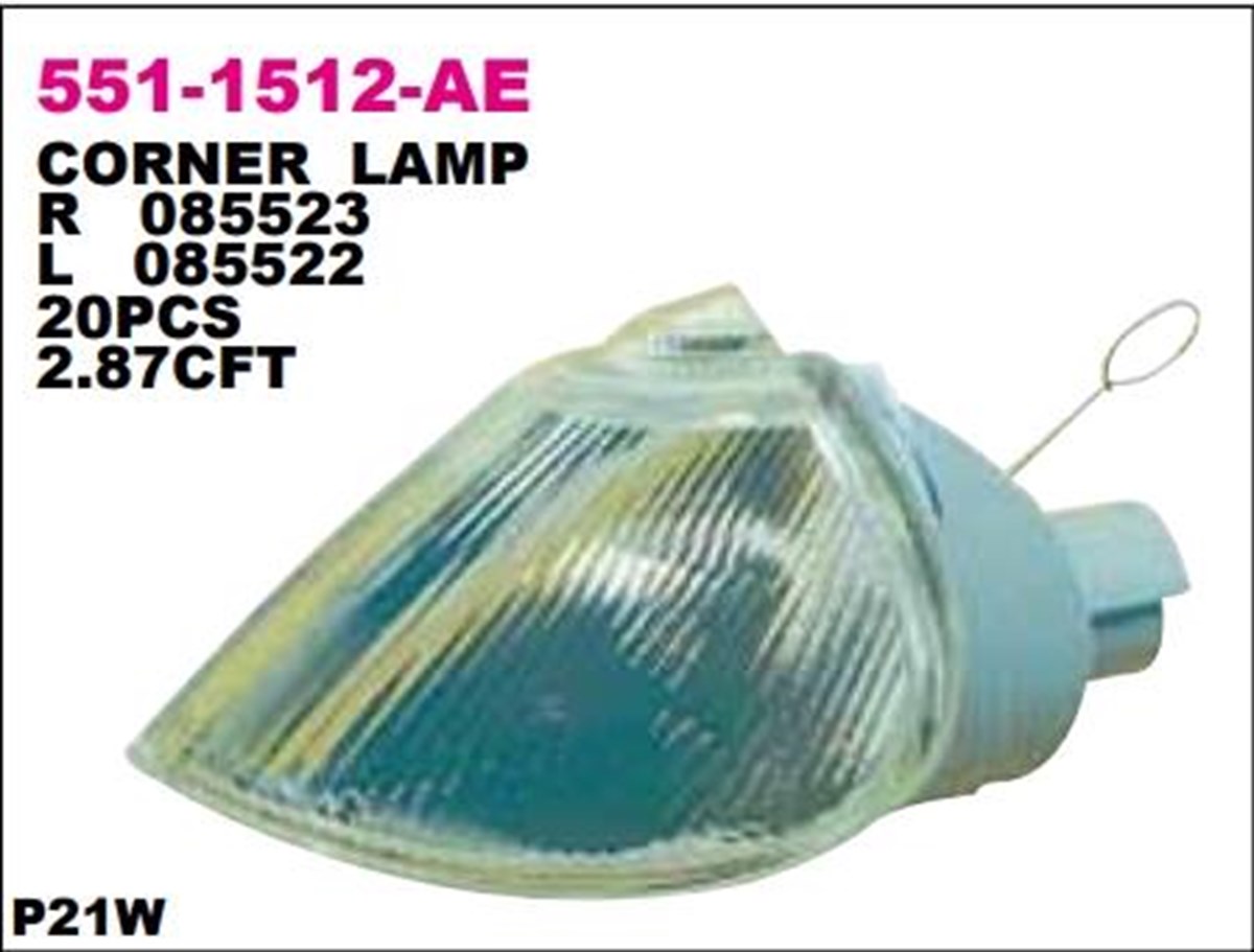 Sinyal Lambası Reno Laguna 95- Sol------551-1512l | Depo 5511512lae