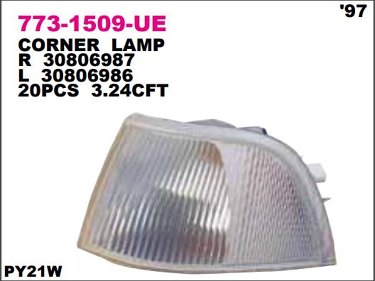 Sinyal Lambası Volvo S40 95- Sol------773-1509l-ue | Depo 7731509lue