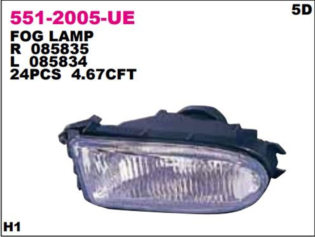 Sis Lambası Reno 19 -clio Depo Sol | Depo 5512005lue