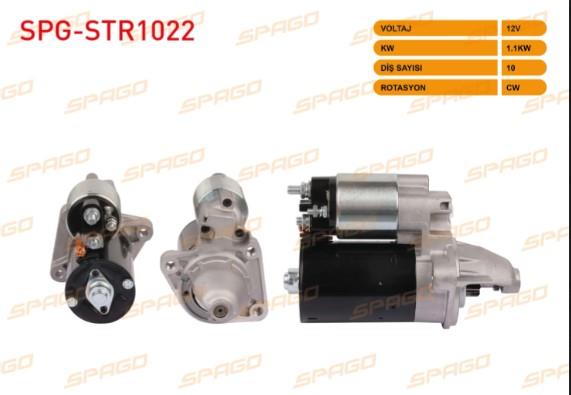 Marş Motoru 12v 10diş Ford Fiesta Focus 1,6 2010001047 Str1022 Remark Str6815 | Spago Str1022