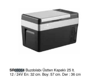 Marin Buzdolabı Evacool Üstten Kapaklı 25lt |