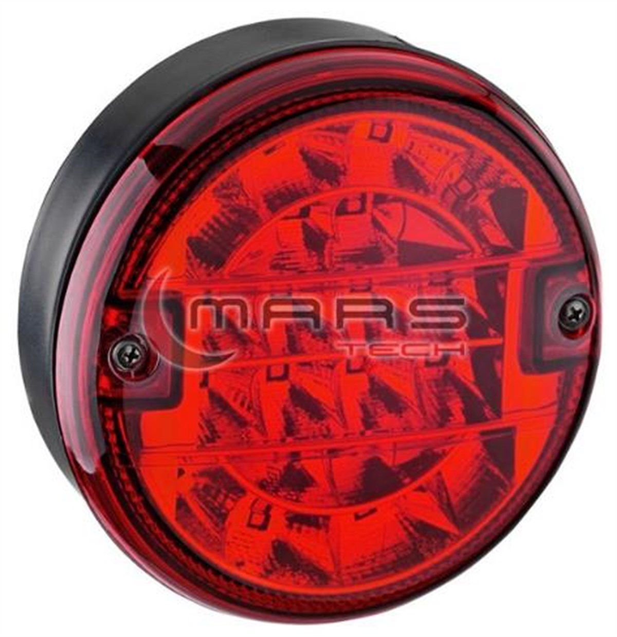 Stop Lambası 24v Ledli Hamburger Sis Lamba 20led 20-ledli Kırmızı (140*60) 720106 | Mars 720106