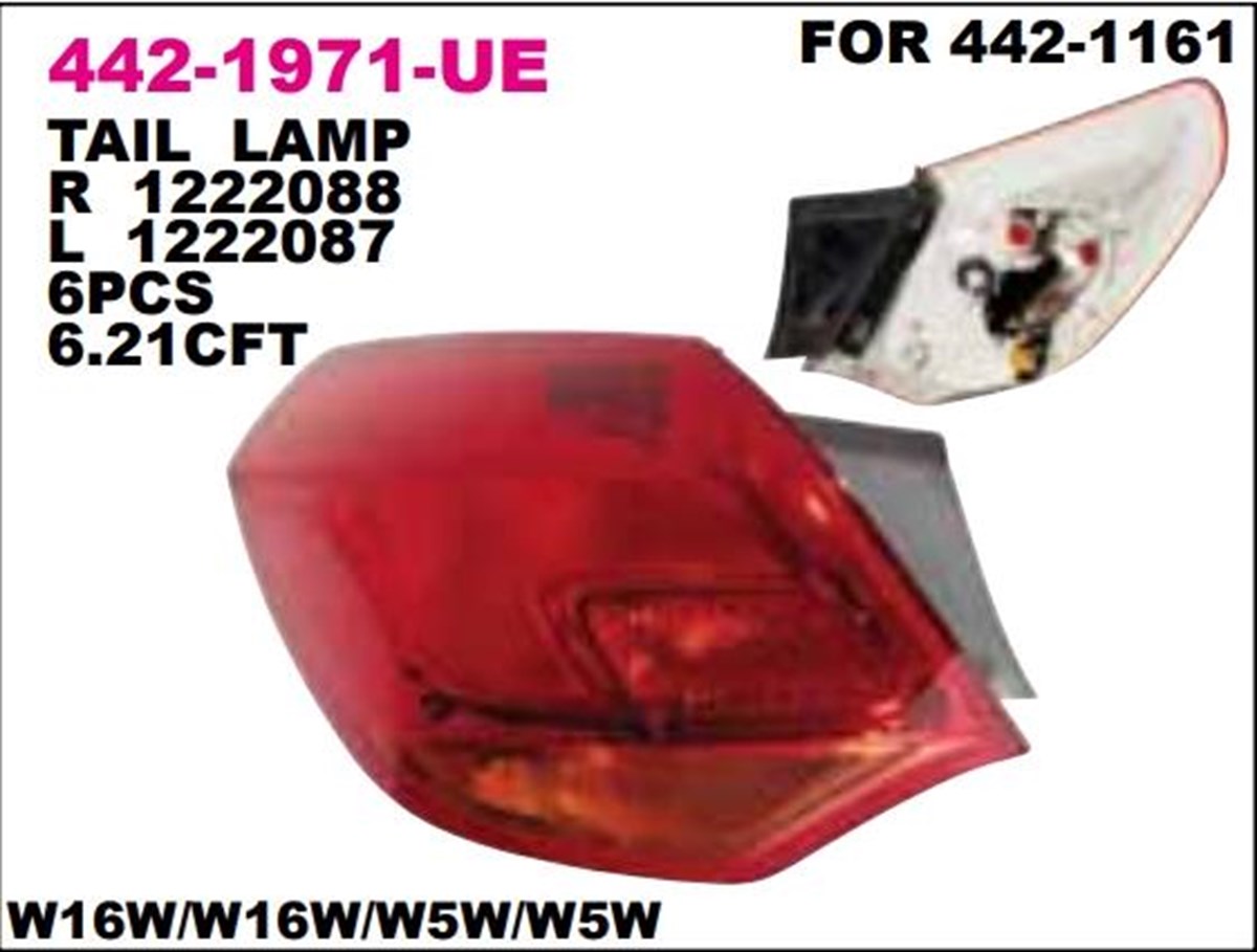 Stop Lambası Astra 2010 Sağ 442-1971 | Depo 4421971rue