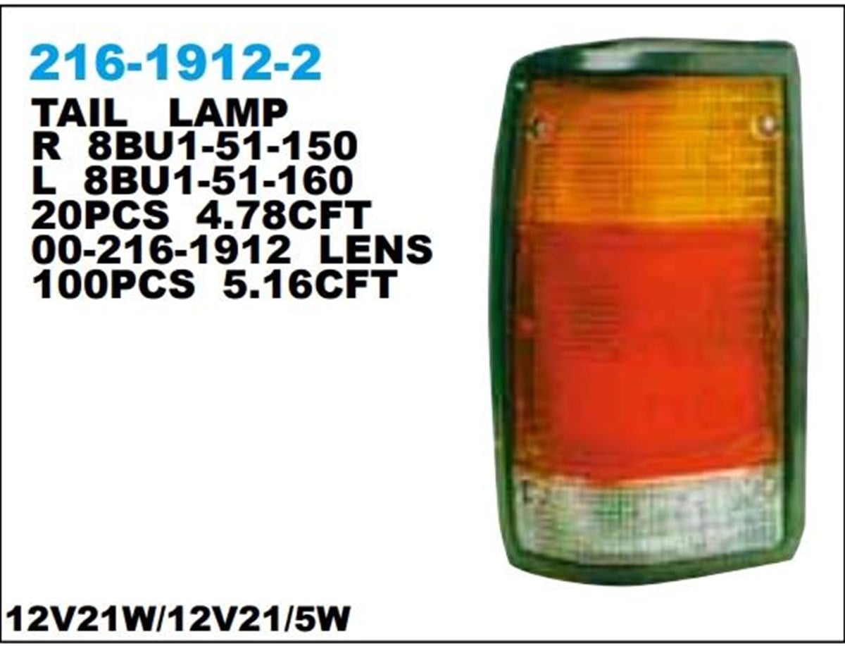 Stop Lambası B2200-b2500 Sol Mazda 85-97--216-1912 | Depo 2161912l2