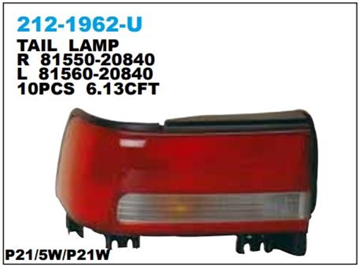 Stop Lambası Toyota Corona Sol 90-91 212-1962 | Depo 2121962lu