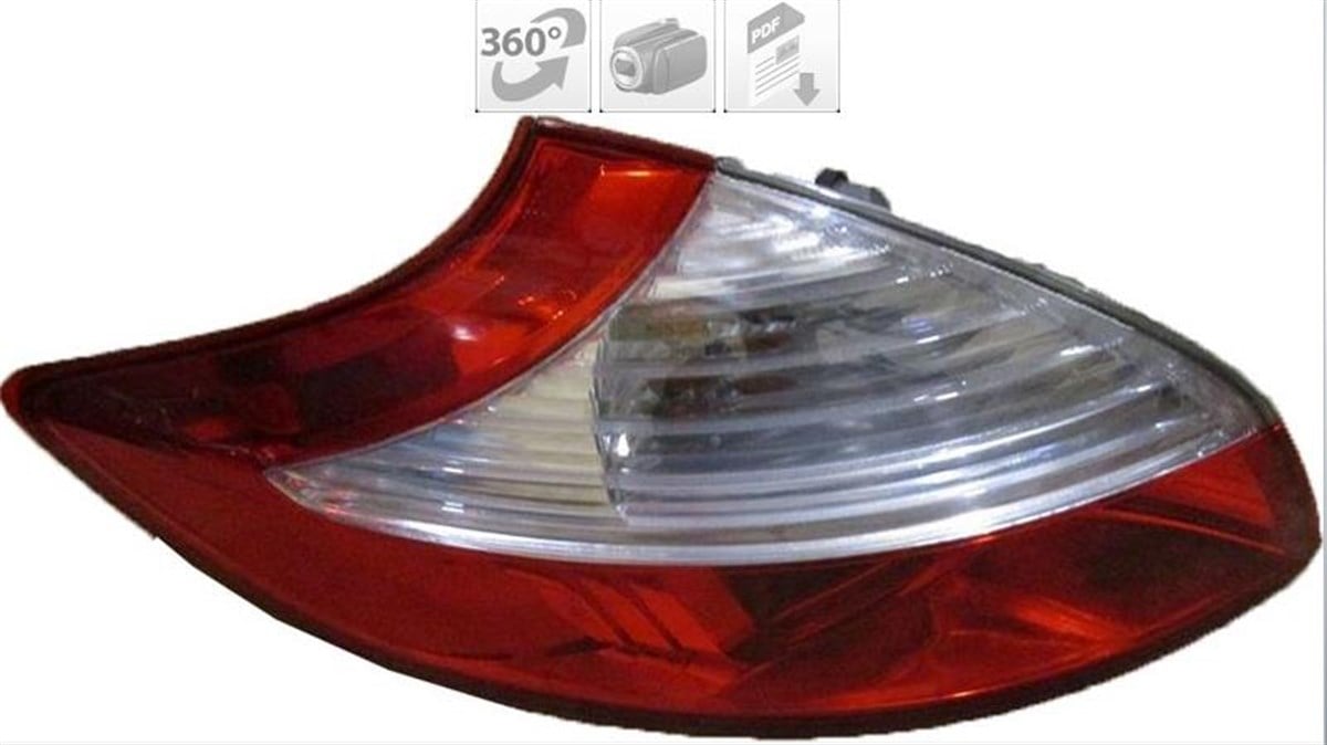 Stop Lambası Dış Sol Renault:megane Iıı Bb 2009-2015 | Pleksan 3401