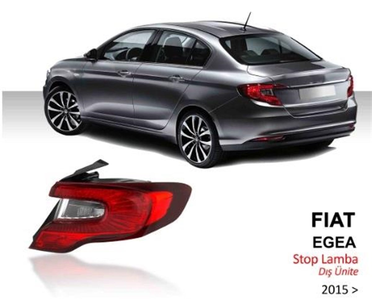 Stop Lambası Dış Sağ Fiat Egea 15- Duysuz | Mars 510303