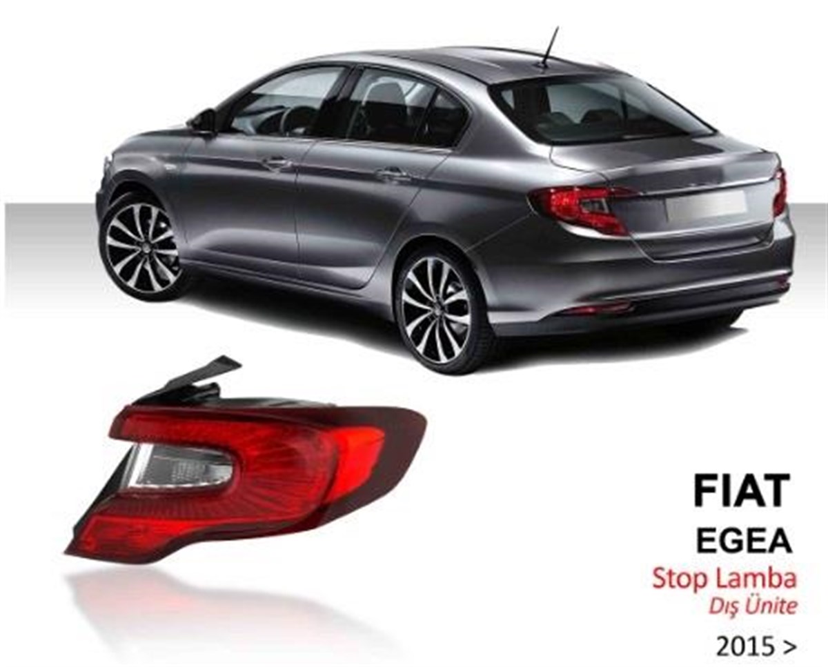 Stop Lambası Dış Sağ Fiat Egea 15- Duysuz | Mars 510303