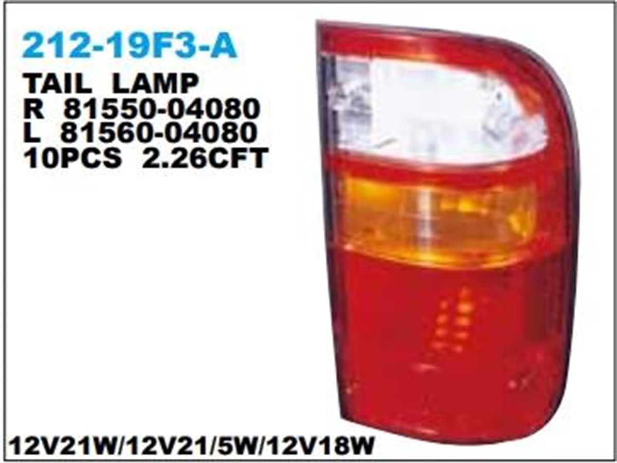 Stop Lambası Hılux Sağ 2001212-19f3ra 01 | Depo 21219f3ra