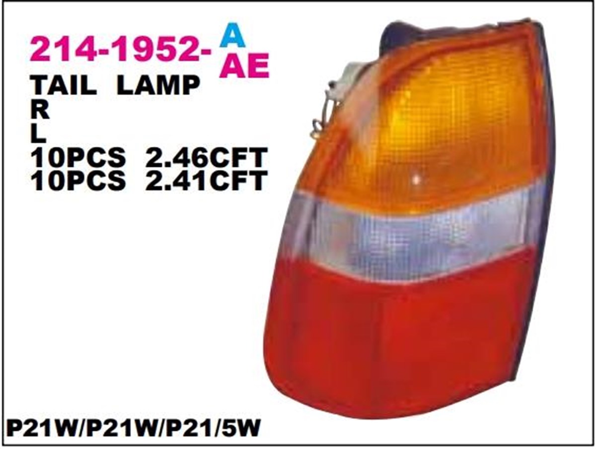 Stop Lambası Mits.l200 95-01 Sağ-----214-1952r La | Depo 2141952rae