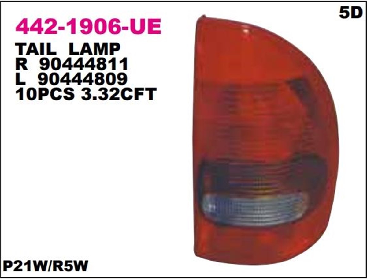 Stop Lambası Opel Corsa 94---sağ---depo-442-1906r | Depo 4421906r5ue