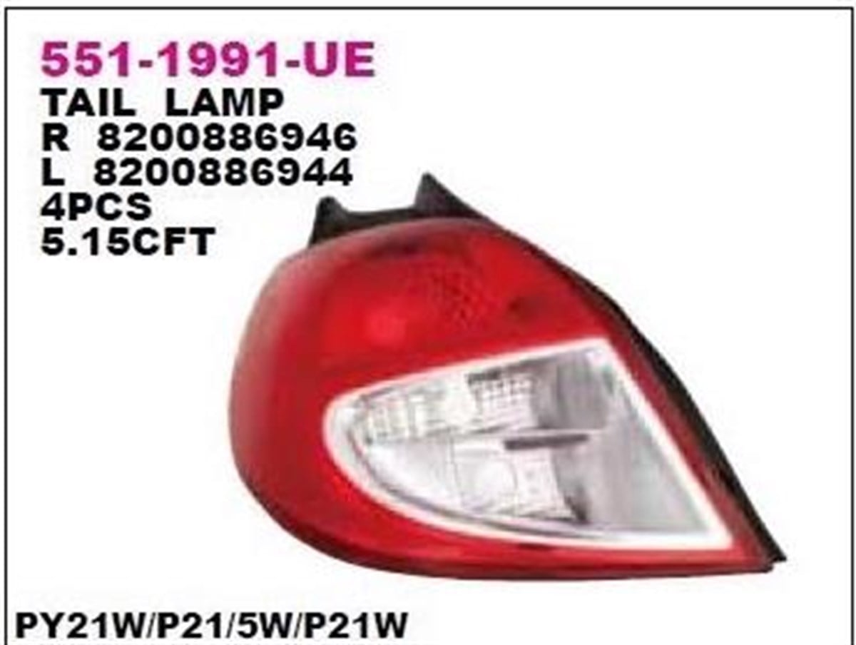 Stop Lambası Sol Clıo 3 Hb 2009-2013 | Pleksan 3567