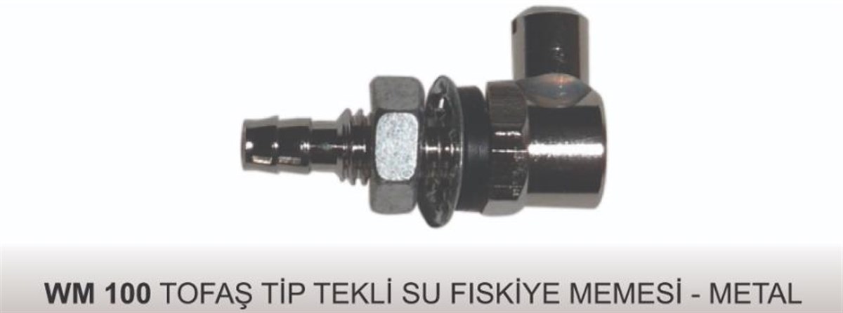 Su Fıskiye Memesi Teklı Metal Tofas Tıpı Wm100 | Vertex Wm100