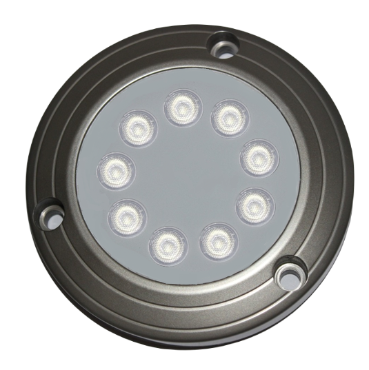 Su Altı Aydınlatma Mavi 9 Led Alüminyum Kasa 9-30v 45watt 800 Lümen |