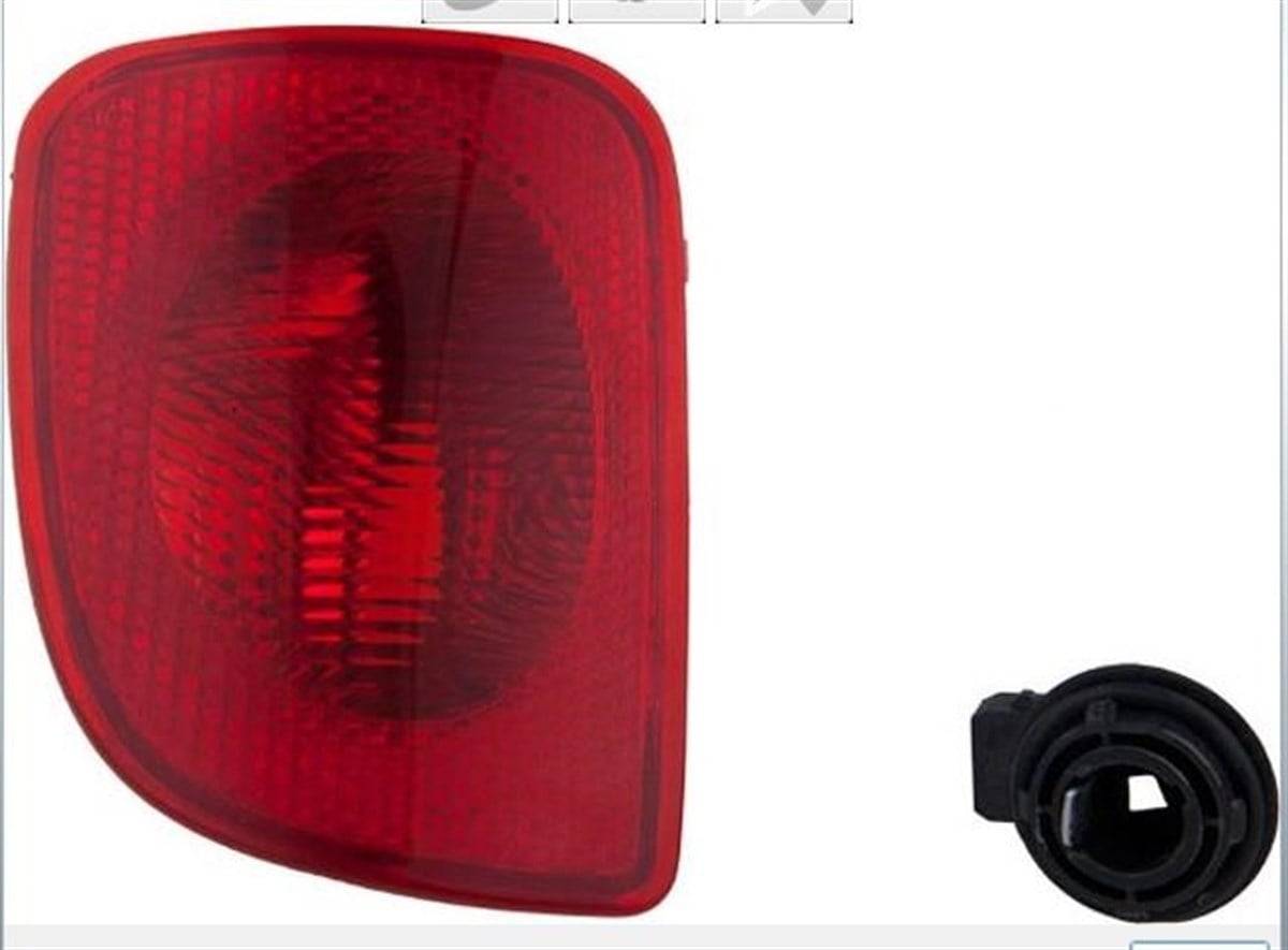 Tampon Reflektörü Duylu Arka Sol Kango3 | Pleksan 3713