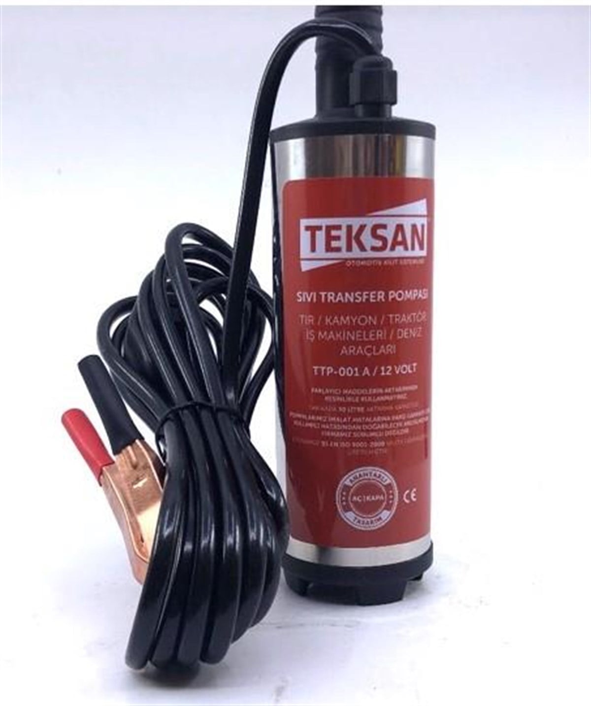 Mazot Aktarma Pompası 12v Büyük | Teksan Ttp001a