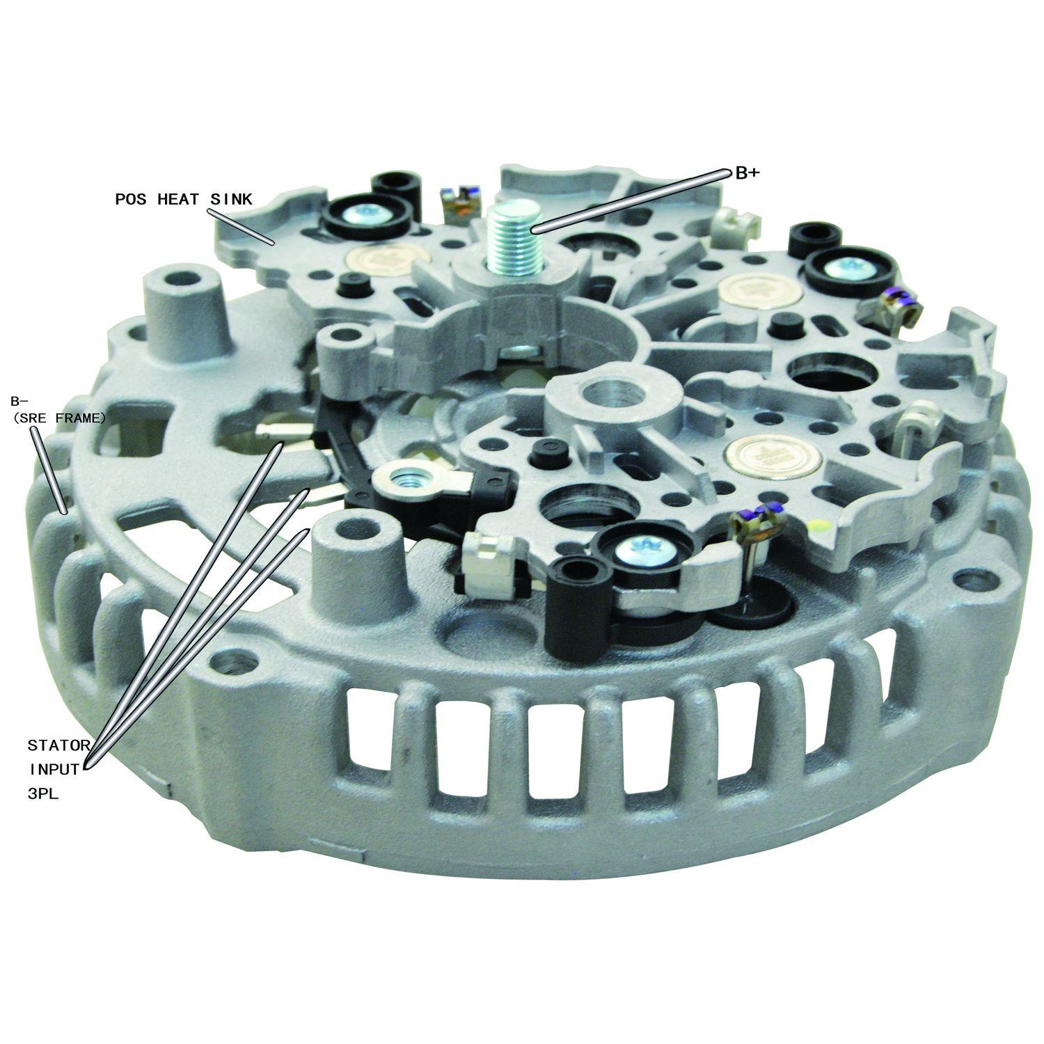 Diyot Tablası Kapaklı 12v Ford V347 150ah Ym Ford Transıt V347 Jumper Fıat Ducato Jtd Ibr40011 | Transpo Ibr4001