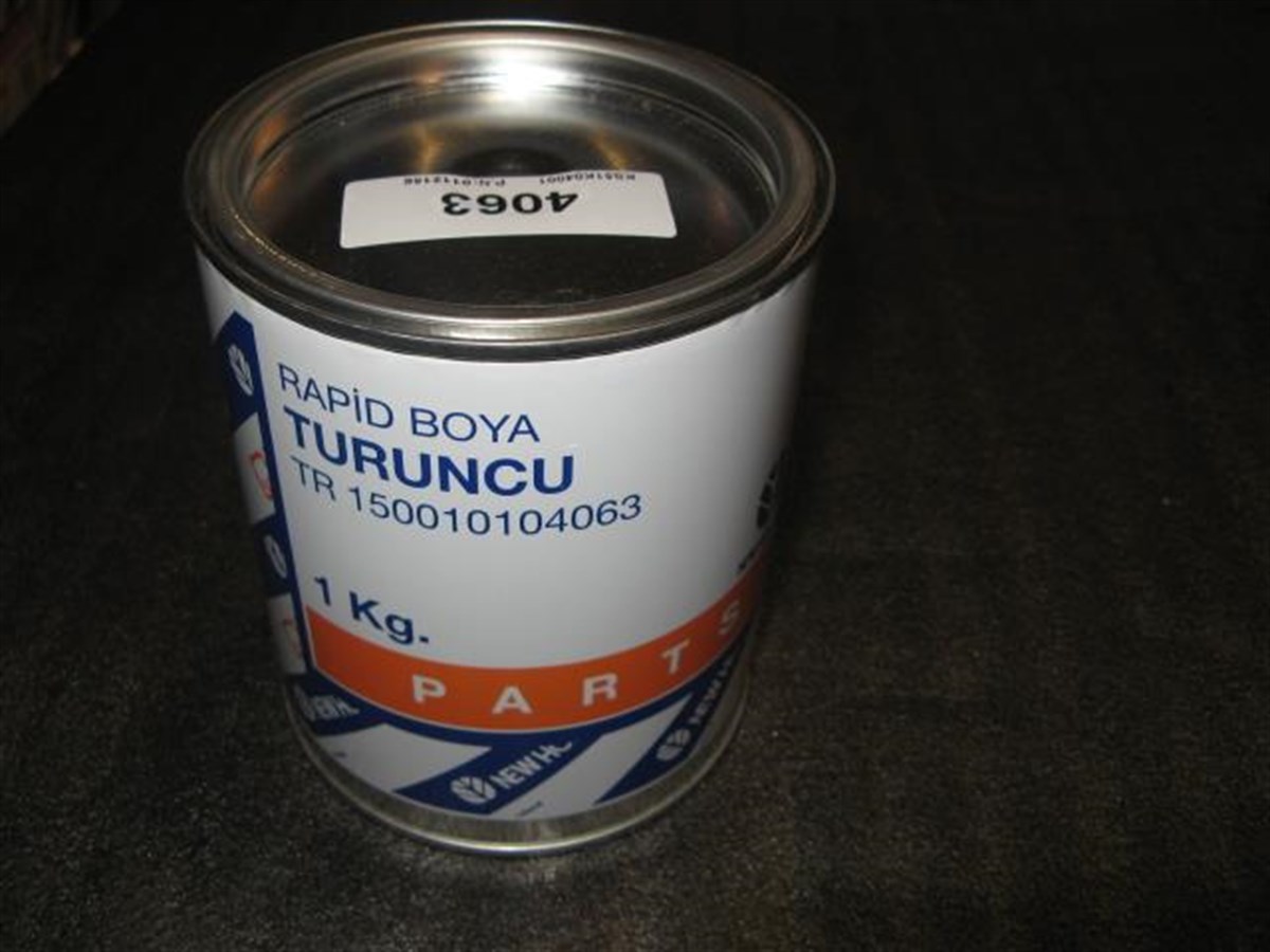 Turuncu Boya Fiat-new Holland :trm 1 Kg Turuncu Rabit Boya 150010104063 | Nh 150010104063