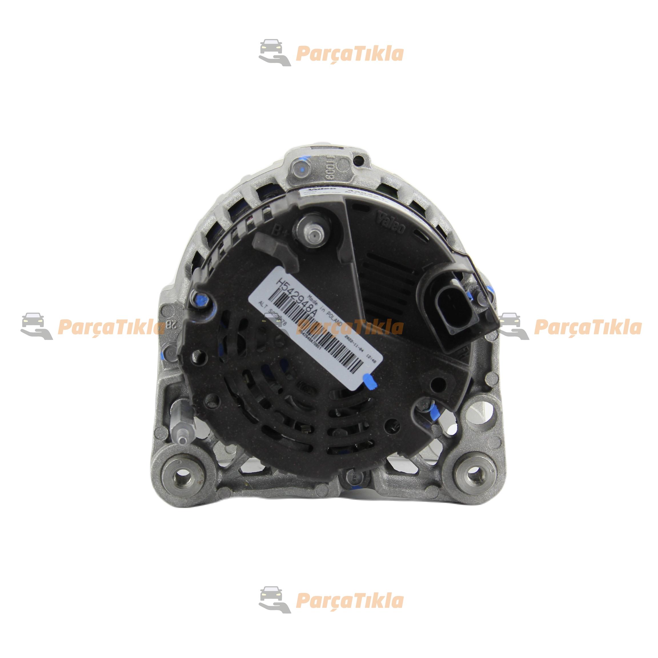 Alternatör 12v 90ah Vw Golf Caddy Passat Bora Seat Leon Cordoba İbiza Fabia 1,6 1,8 1,9 | Valeo 439441