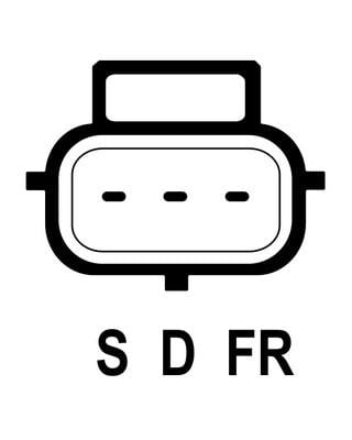 Alternatör 12v 105ah Ford Focus 1.6 C-max Zetec E 100ps 00-04 Fıesta V 01-08 Fusıon 01-12 | Valeo 446521