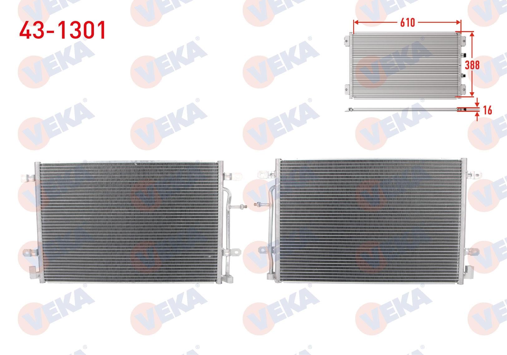 Klima Radyatörü Audi A4 (8ec,b7) 2.7 Tdı 2004-2008 Audi | Veka 431301