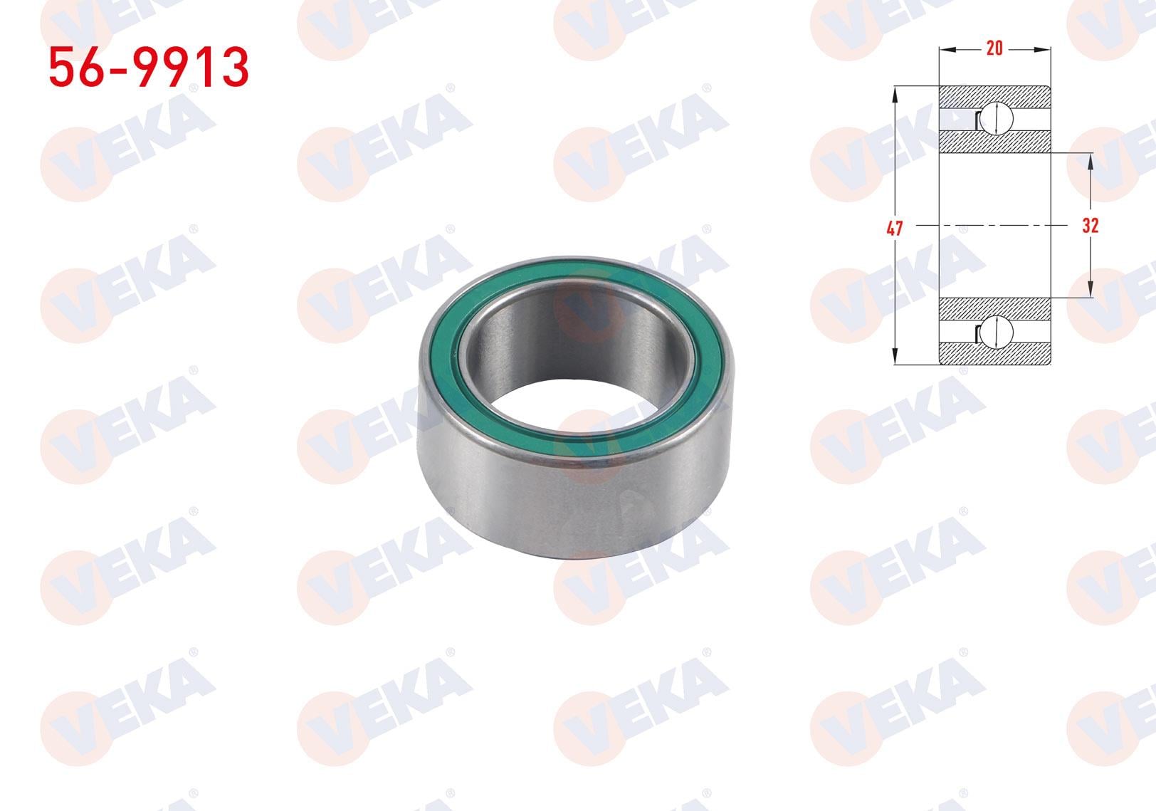 Rulman Klima Rulmanı 32x47x20 32x47x20 | Veka 569913